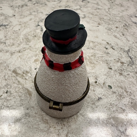 Snowman Christmas‎ Trinket Box - Picture 3 of 7
